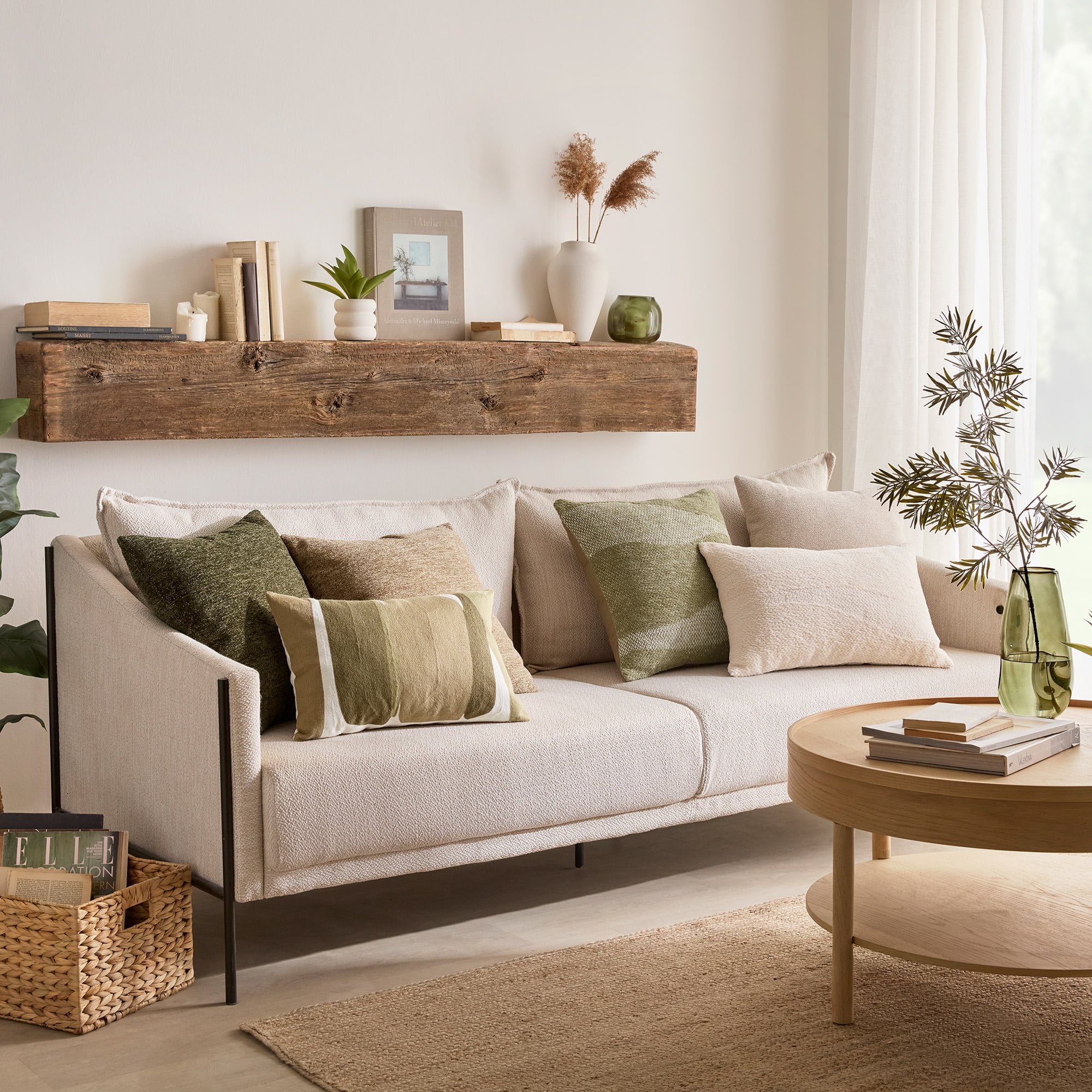 Bouclair Coussin lombaire Dugan BOUCLAIR BCLR COUSS BLC DUGAN