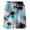 Black, variant on Boys Swim Trunks Size 8-9 Hawaiian Beach Shorts Swimwear Bathing Suit Elastic Drawstring Striped Print Swimsuit Short Pants Light Blue
