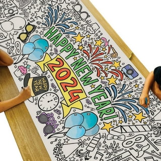 Giant Coloring Poster Kids Coloring Poster Children Themed Scene Poster  Graffiti Painting Poster 