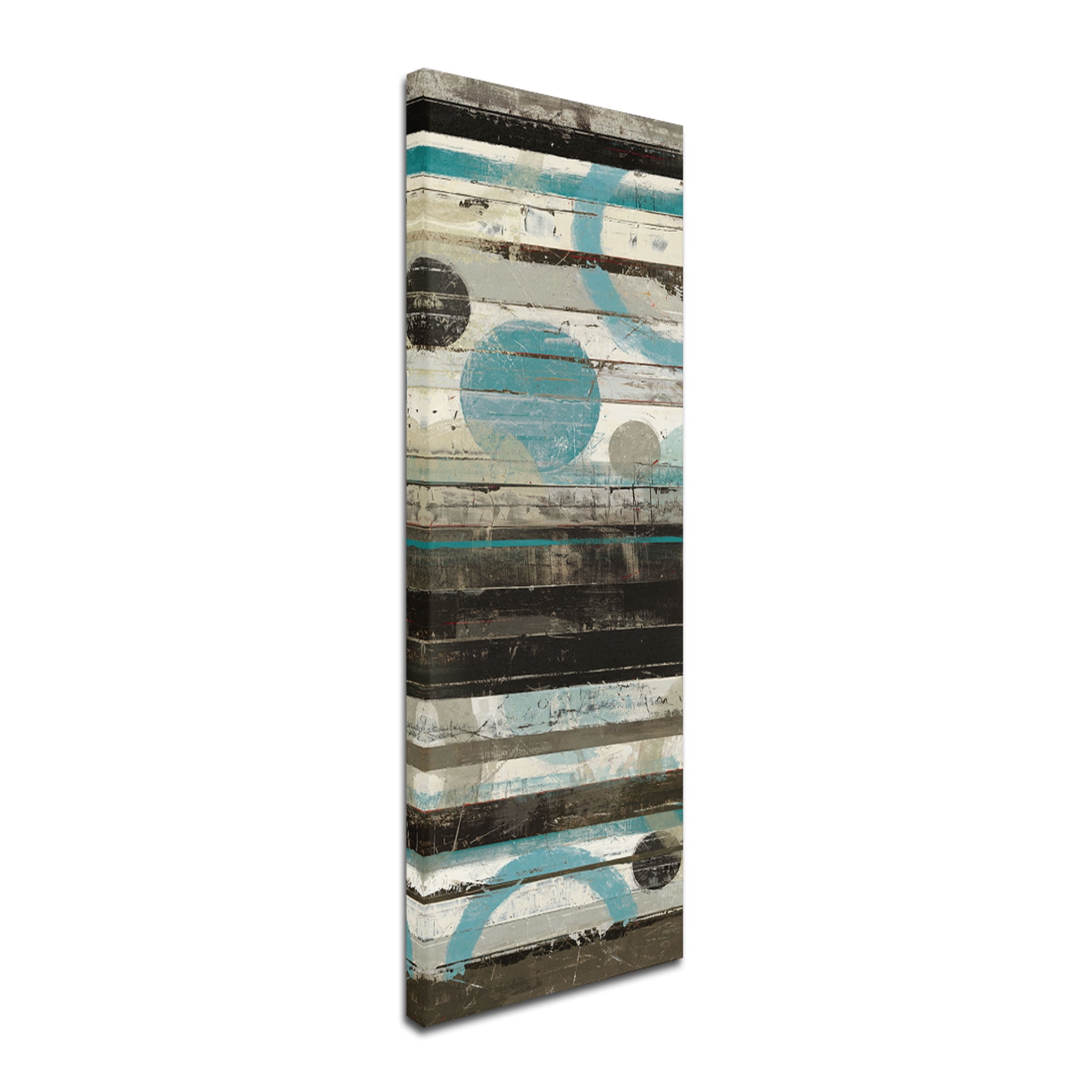 Trademark Fine Art 'Blue Zephyr Panel' Canvas Art by Mike Schick