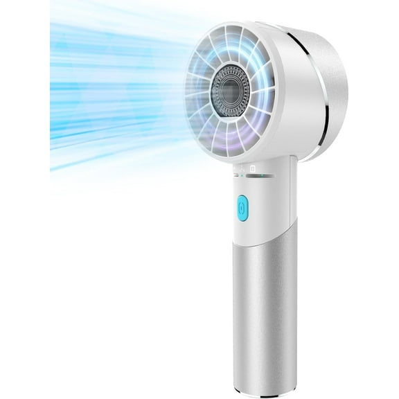 Handheld Electric Fan - Silver