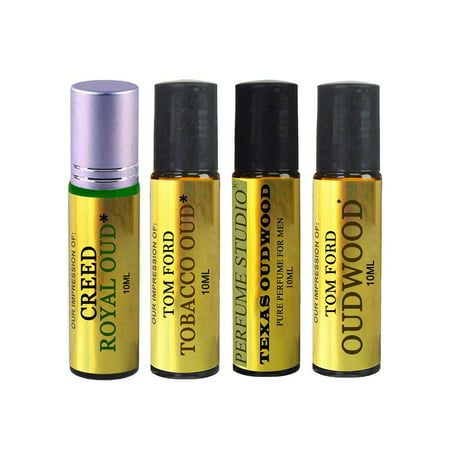 Perfume Studio IMPRESSION Perfume Oil; A Collection of our Top Selling Oud Perfume VERSION Oils with SIMILAR Fragrance Accords to Designer Brands - 100% Pure Undiluted, No Alcohol (Not Original