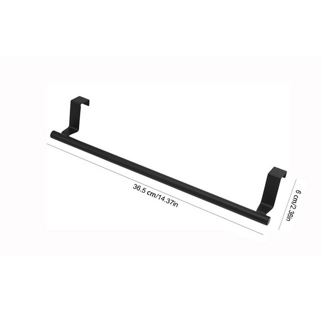 Vwrxbz Stainless Steel Towel Rack Over Cabinet Door Hanging Bar Magnetic Rag Holder Kitchen Bathroom