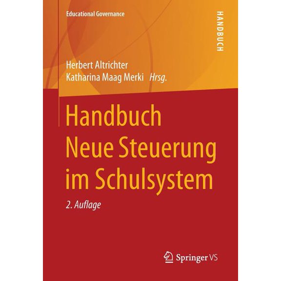 Educational Governance Handbuch Neue Steuerung Im Schulsystem, Book 7, (Paperback)