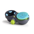 thumbnail image 1 of Soporte para Bocadillos y Bebidas Munchkin Brica Deluxe Snack Pod Azul/Gris, 1 of 2