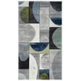 thumbnail image 2 of Safavieh Hollywood Damhan Abstract Area Rug, Gray/Blue, 2'3" x 4', 2 of 10