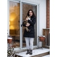 thumbnail image 4 of Wantdo Women's Heated Jacket with 20000mAh Battery, Detachable Hood Warm Winter Coat for Outdoor Black Large, 4 of 12