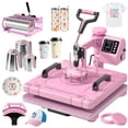 thumbnail image 1 of Heat Press Machine Slendor 38x38cm 8-in-1 Digital 110V, 1 of 9