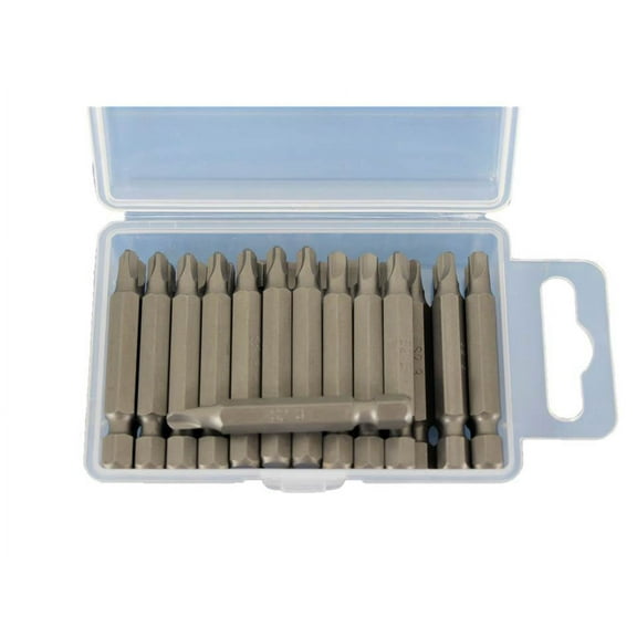 TEMO 25 pc Tri Wing #3 2 Inch (50 mm) Screwdriver Insert Bits