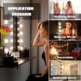 thumbnail image 3 of Makeup Mirror Light Bulbs Style USB Led Vanity Mirror Lights for Makeup Dressing Table Bathroom ,Widely Use, 3 of 7