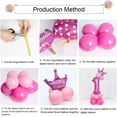 thumbnail image 4 of 32 Inch Giant Number Balloons, Foil Helium Number Balloon Decor for Parties, Birthdays (Pink Number 1), 4 of 5