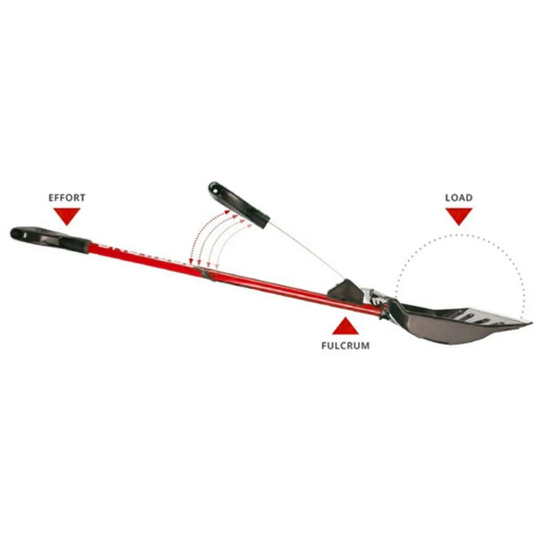 Snow Joe Shovelution 18-inch Strain-Reducing Snow Shovel with