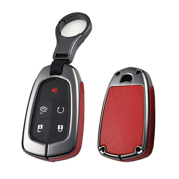 1Pcs for 2018 2019 Cadillac 4/5/6 Button Key Fob Protector Blue Key Case Cover Shell for Cadillac XT5 XT6 ATS Escalade CT6 CTS XTS SRX