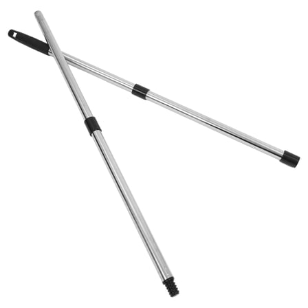 UPOUART Extendable Drywall Pole Sander with Black Stainless Steel Handle for Efficient Cleaning - 1 Piece