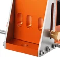 thumbnail image 2 of Adjustable Pocket Hole Jig Kit for Woodworking,1/2 to 1-1/2 in,Complete System with Toolcase,C-Clamp,Step Drill,Hex Wrench&Square Drive Bit, 2 of 6