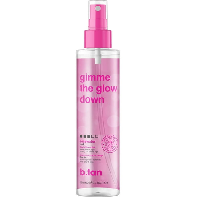 b.tan gimme the glow down facial tan mist 190mL