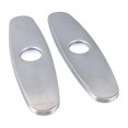 thumbnail image 3 of 2PCS Hole Cover Deck Plate Pull Down Faucet Plate Stainless Steel Easy Maintenance Anti Leakage for Kitchen Sink, 3 of 20