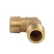 thumbnail image 3 of Right Angle Pipe Joint, Air Pump Connection Elbow Tightness Brass  For Elbow Connection ANGGREK Brass Pipe Fittings, 3 of 8