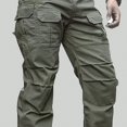 thumbnail image 3 of Relaxed Work Cargo Pants Mens Pant Black,Size M-XXL, 3 of 8