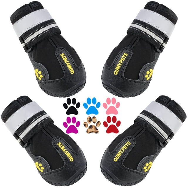Zapatos para perros QUMY para perros grandes y medianos en invierno, verano o lluvia