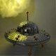 thumbnail image 3 of Mirror Reflective Balls Disco Ball UFO Cute Desk Accessories Gold, 3 of 5