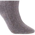 thumbnail image 4 of Lian LifeStyle Big Girl's 6 Pair's Exceptional High Crew Wool Socks Non Slip, Cozy and Cool HR1412 Size 6-9 (Gray), 4 of 7