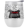 thumbnail image 1 of The Shining Official All Work No Play 12 oz Stemless Tumbler, Stainless Steel Travel Cup|Lake Tumbler|Insulated with Leak Resistant Slide-Lock Lid, 1 of 7