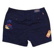 Polo Ralph Lauren Men's Flat Front Walking Shorts Embroidered Navy 2XL