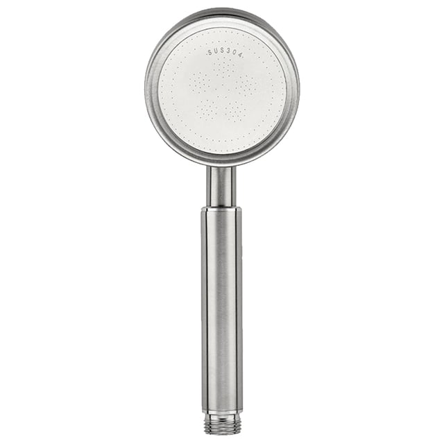 Cabezal de ducha ahorrador de agua con ventilador de alta presión con presión de agua ajustable, filtro e interruptor de pausa