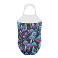 thumbnail image 2 of FOR U DESIGNS Psychedelic Mushroom Halter Neck Swimsuit One Piece Size 7-8T Novelty Off Shoulder Bathing Suit Soft One Piece Swimwear for Girls, 2 of 6