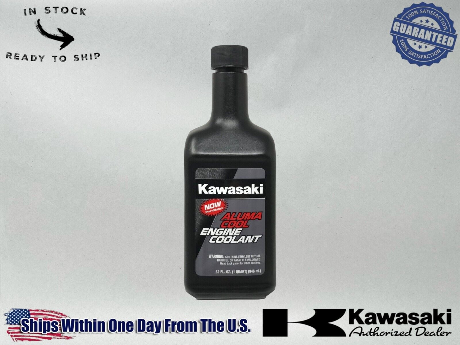 Kawasaki Genuine OEM Aluma Cool ATV & Motorcycle Engine Coolant