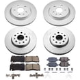 thumbnail image 2 of PowerStop Front and Rear Geomet Coated Brake Rotor and Pad Kit Fits: CADILLAC Select Models CRK7908, 2 of 5