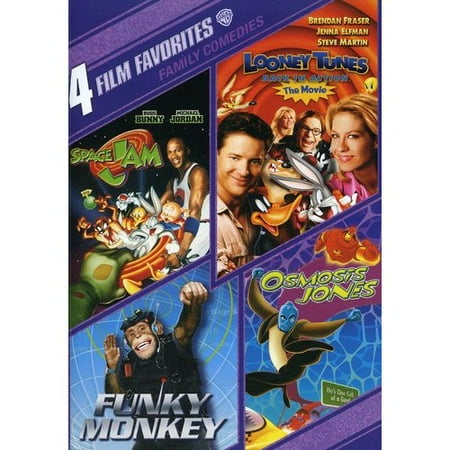 4 Film Favorites: Family Comedies: Space Jam / Looney Tunes Back In Action / Funky Monkey / Osmosis Jones (2-Disc) (Full Frame)