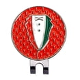 thumbnail image 1 of Marcadores de pelotas de golf con clips para sombreros Rojo Sunnimix Marcador de pelotas de golf, 1 of 8