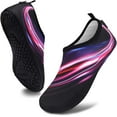 thumbnail image 7 of VIFUUR Water Shoes for Women Barefoot Quick-Dry Beach Swim Socks Purple/Red Aperture, 7 of 7