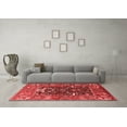 thumbnail image 3 of Ahgly Company Indoor Rectangle Oriental Red Industrial Area Rugs, 2' x 4', 3 of 4