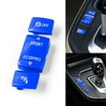 thumbnail image 1 of Gear Position Panel Button Knob Blue Cover For BMW 1 2 3 4 Series F20/22 F30 F32, 1 of 11