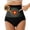Black, variant on Women's Shapewear Tummy Control High Waist Elastic Wraparound Lining Pants Crotch Butt Lifter Shaper Yoga Pants M-2XL