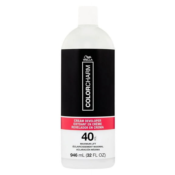 Wella Color Charm Creme 40 Volume Developer 32oz (Pack of 2)