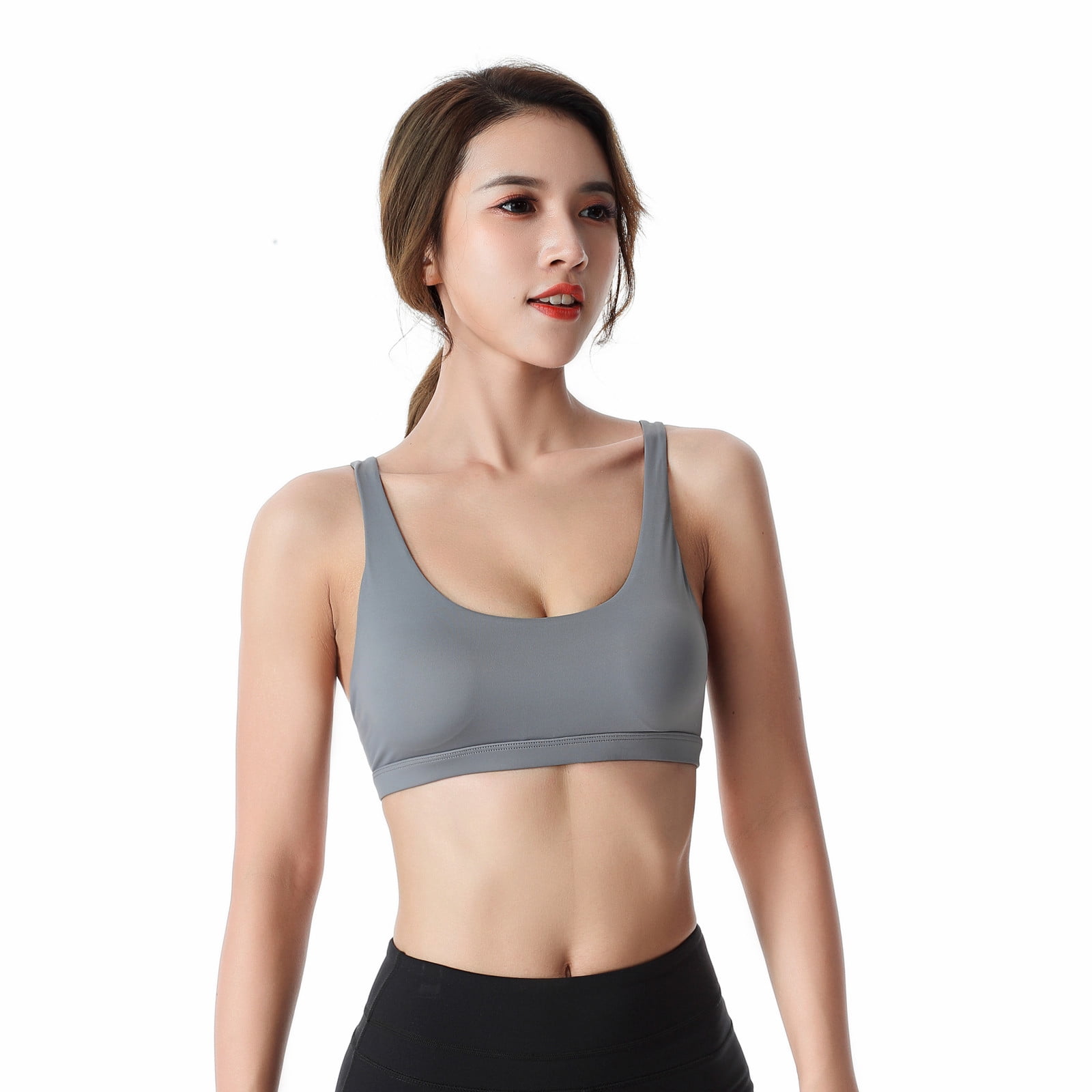 Spring Savings Clearance Items Home Deals! Zeceouar Sports Bras For Women  Woman Bras With String Quick Dry Shockproof Running Fitness Large Size  Underwear 