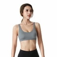 thumbnail image 3 of Lindreshi Sports Bras for Women Woman Bras with String Quick Dry Shockproof Running Fitness Large Size Underwear, 3 of 6