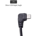 thumbnail image 4 of DC 12V to 5V Micro USB Cable Right Angle Plug, Dash Cam Hardwire Kit Micro USB Charger Car Direct Wired Charging Cable, 4 of 5