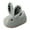 ZA-Grey, variant on yocbz Toddler House Slippers Toddler Kids Baby Warm Shoes Boys Girls Cartoon Soft Soled Slippers Bedroom Home Slippers Green,US 10
