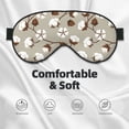 thumbnail image 3 of Xecao Cotton Tree for Soft Fluffy Sleeping Blindfold, Nap eye cover tailored for the utmost comfort for girls, women, kids, and adults., 3 of 7