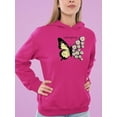 thumbnail image 2 of Let Life Surprise You Daisies Hoodie Women -Image by Shutterstock, Female 5X-Large, 2 of 4