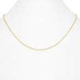 thumbnail image 7 of Nuragold 10k Real Yellow Gold Cable 2mm Rolo Round LInk Chain Necklace (16"-26") Dainty Italian Jewelry for Men & Women, 7 of 7