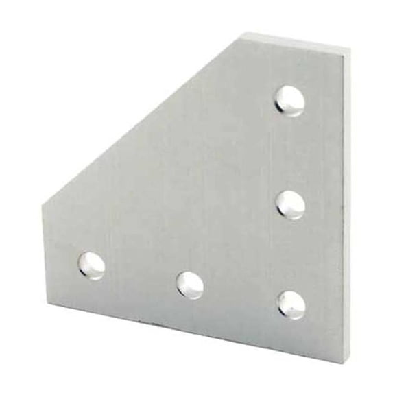 80/20 5 Hole 90 Degree Joining Plate 40-4351