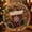 A003- Style C, variant on Christmas Diamond Painting Ornament with 9 Inch Round Acrylic Base, Diamond Art Christmas Craft Kit for Christmas Tree Decorations and Reindeer Christmas Decor, Hanging Diamond