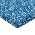 thumbnail image 4 of Ambesonne Ocean Fitted Sheet, Big Waves Japanese Nautical, Queen Size, Sea Blue and Pale Ceil Blue, 4 of 5