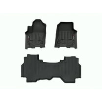 WeatherTech Custom Fit FloorLiners compatible with Ram Truck 1500, Ram 1500 - 1st & 2nd Row, Black